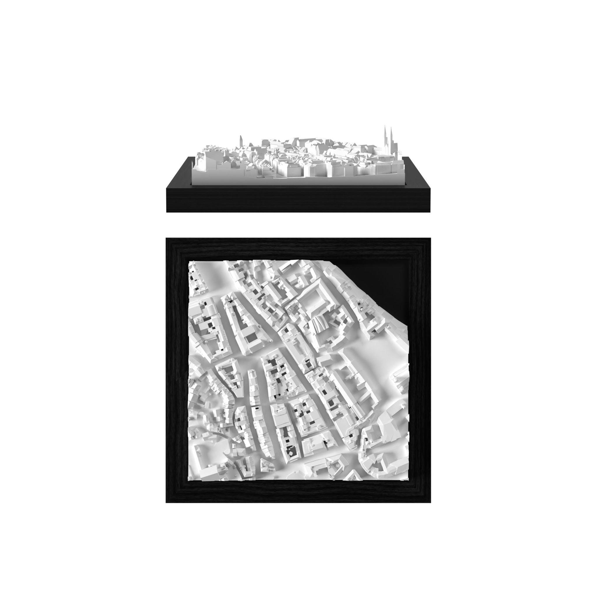 Basel 3D City Model Cube, Europe - CITYFRAMES