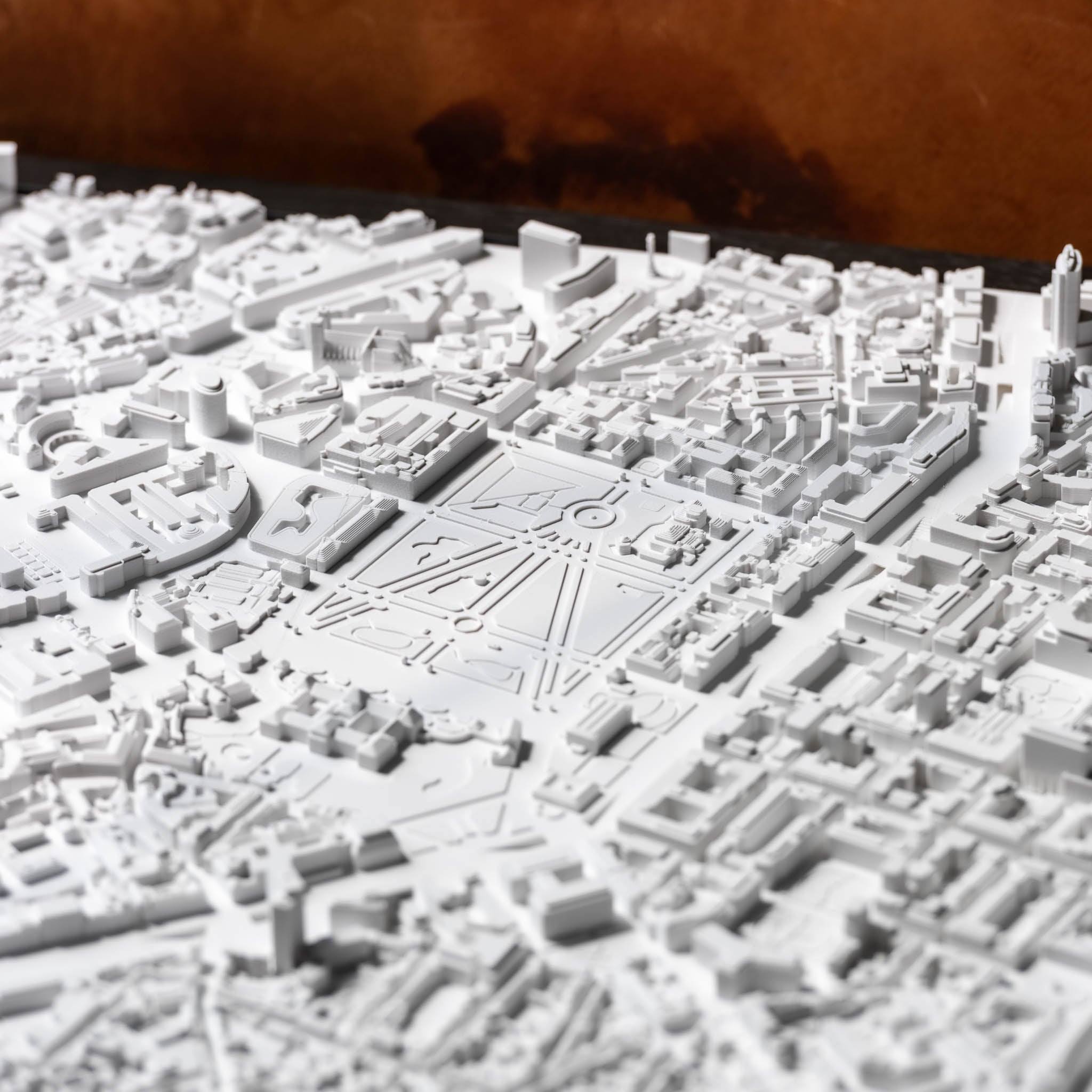 Brussels Frame 3D City Model Europe, Frame - CITYFRAMES