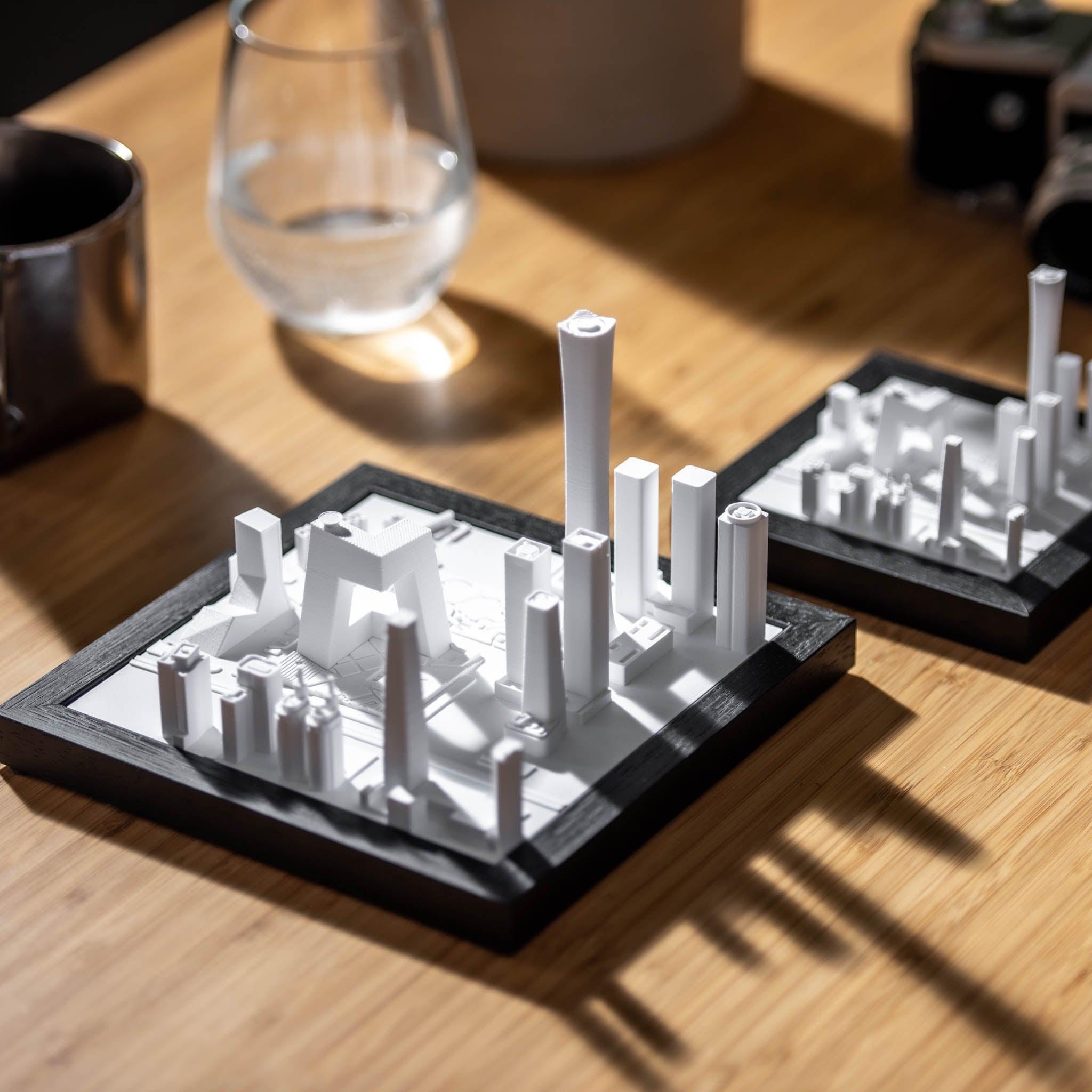 Beijing 3D City Model Asia, Cube - CITYFRAMES