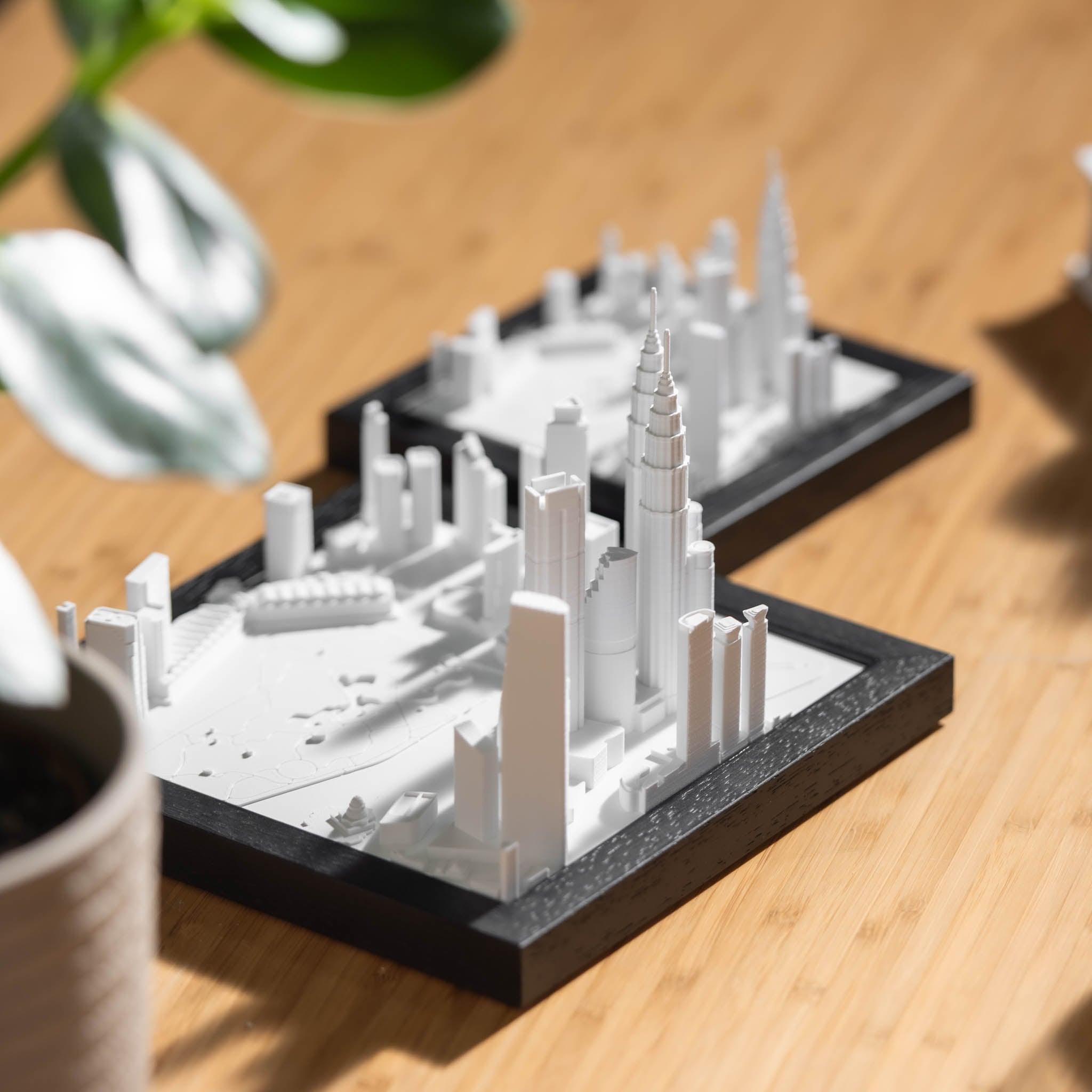 Kuala Lumpur 3D City Model Asia, Cube - CITYFRAMES