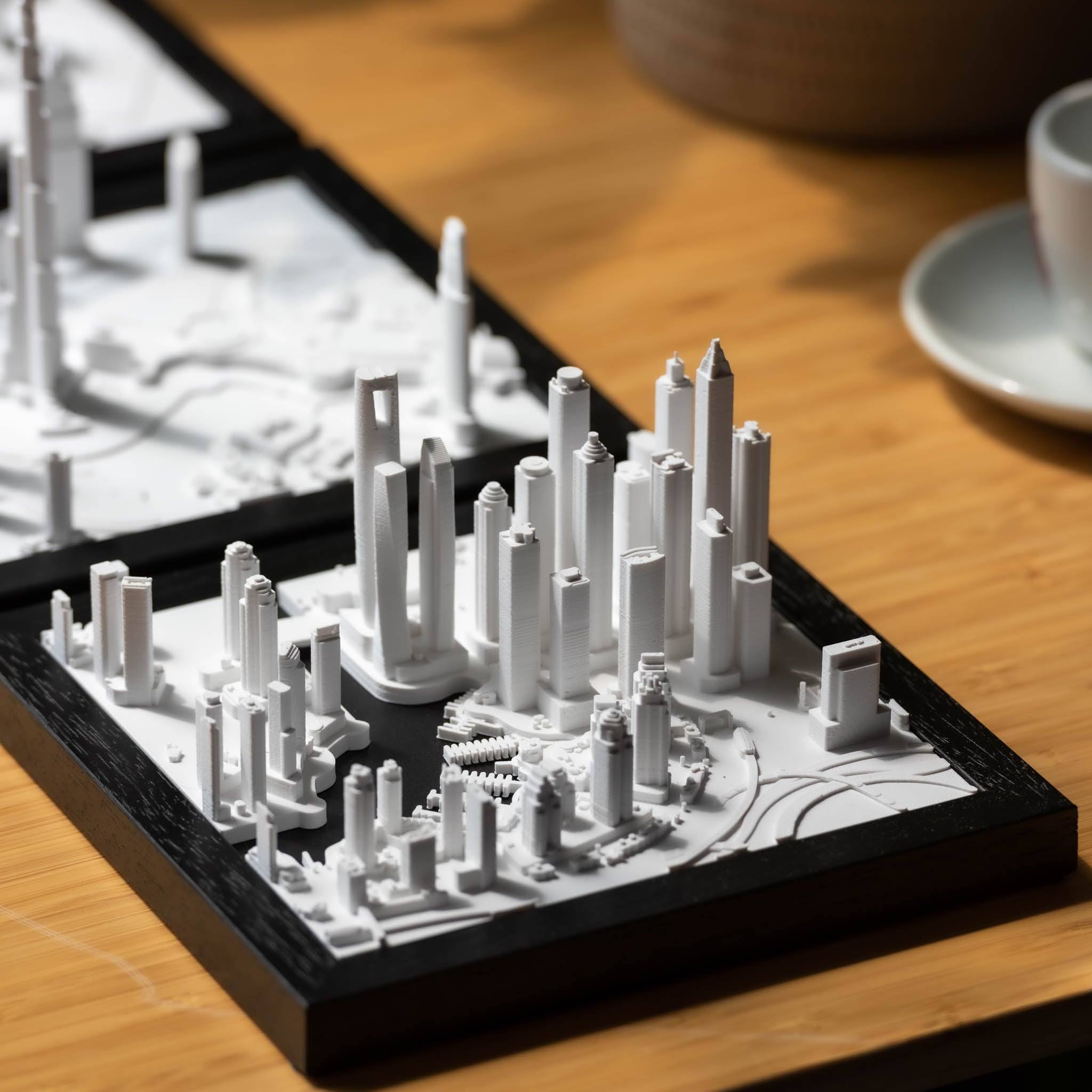 Dubai 3D City Model Cube, Middle East - CITYFRAMES