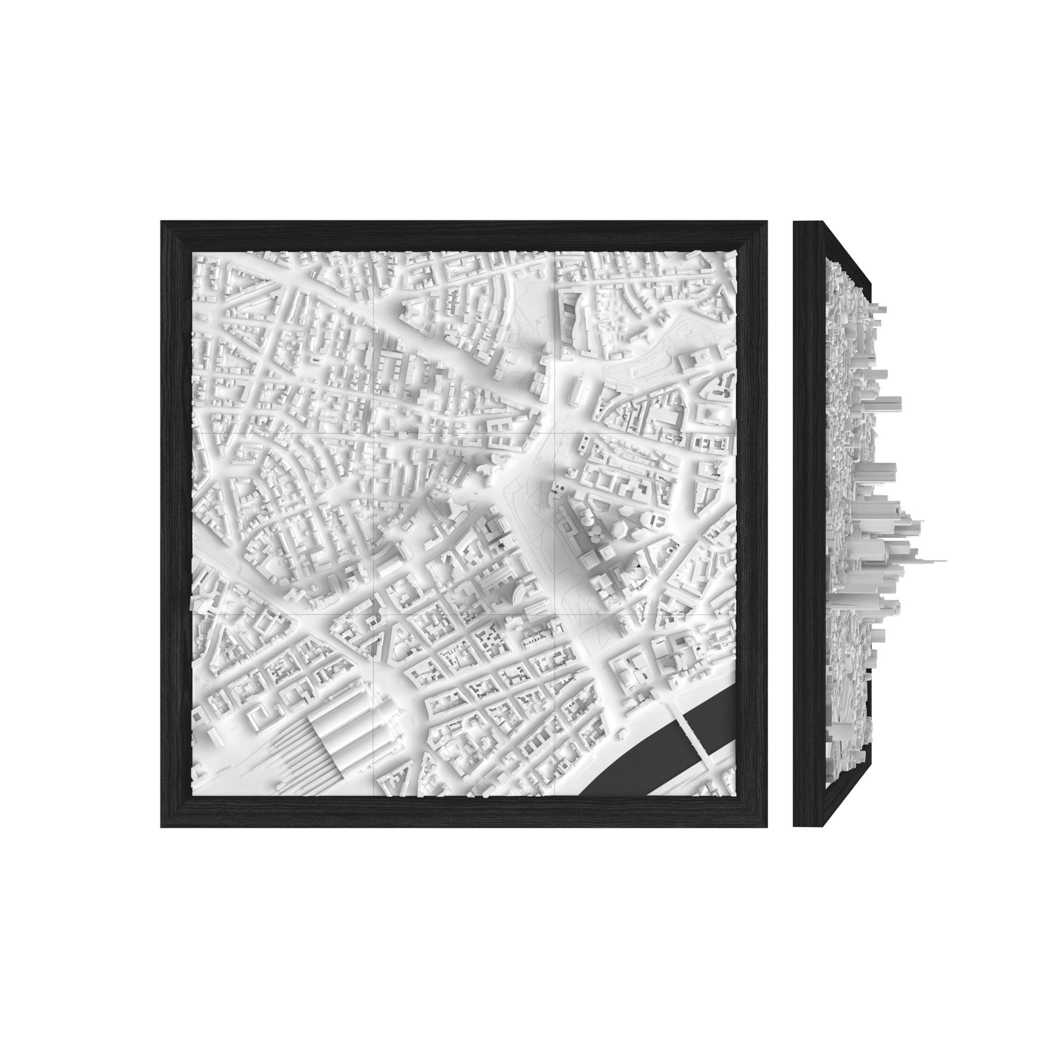 Frankfurt Frame 3D City Model Europe, Frame - CITYFRAMES