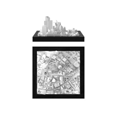 London 3D City Model Cube, Europe - CITYFRAMES