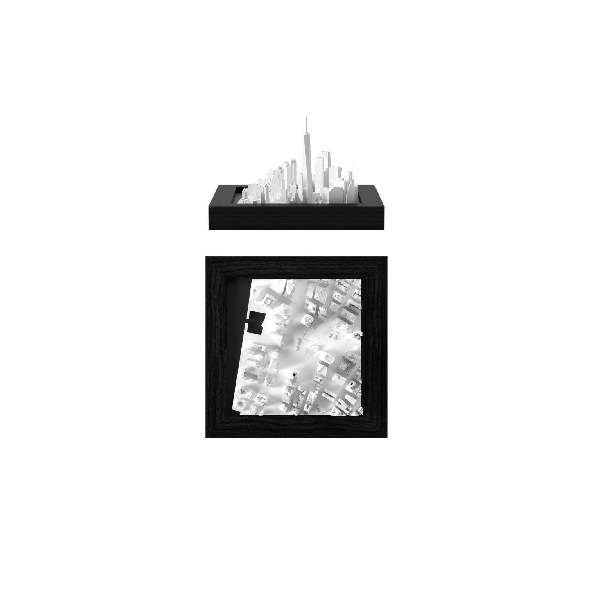 New York 3D City Model America, Cube - CITYFRAMES