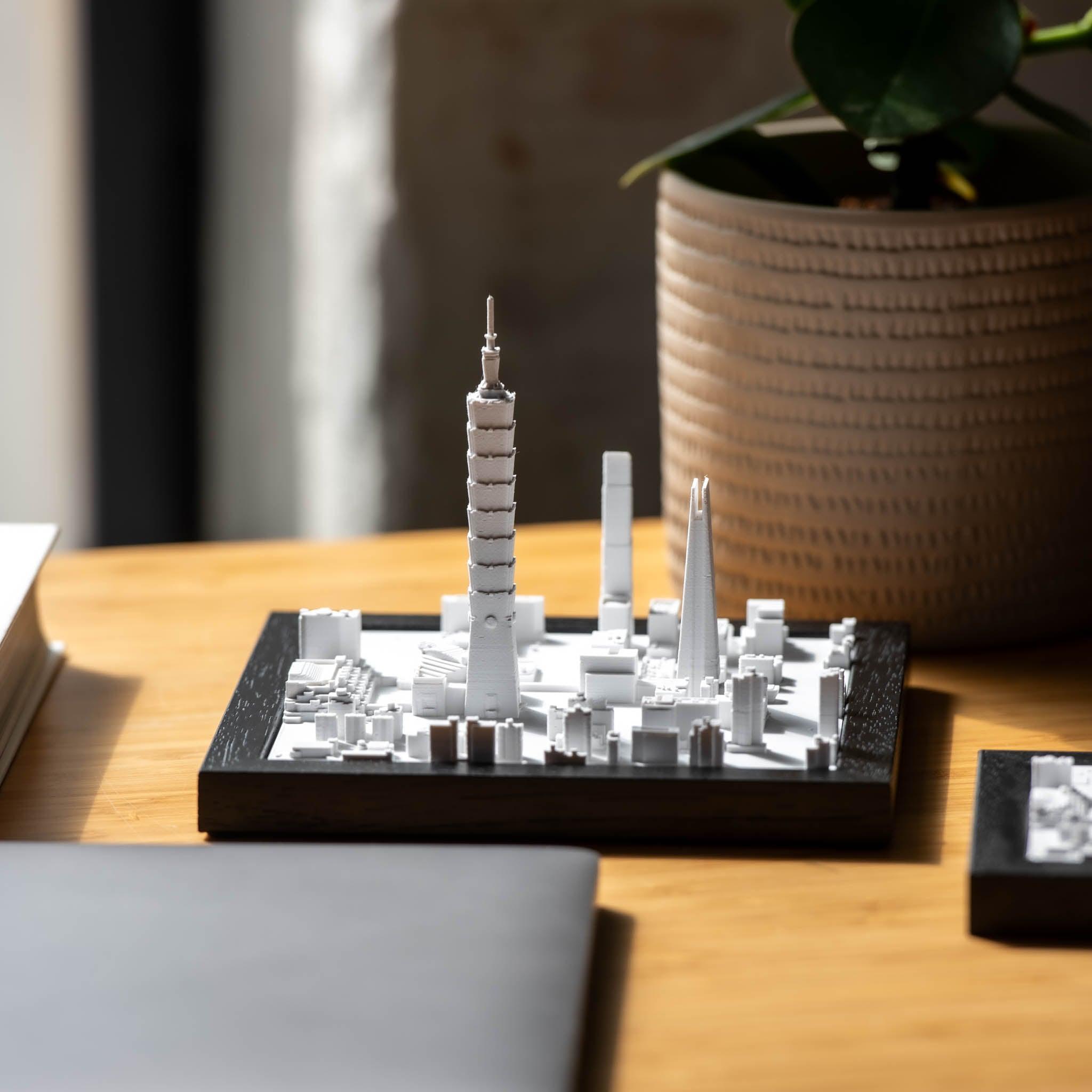 Taipei 3D City Model Asia, Cube - CITYFRAMES