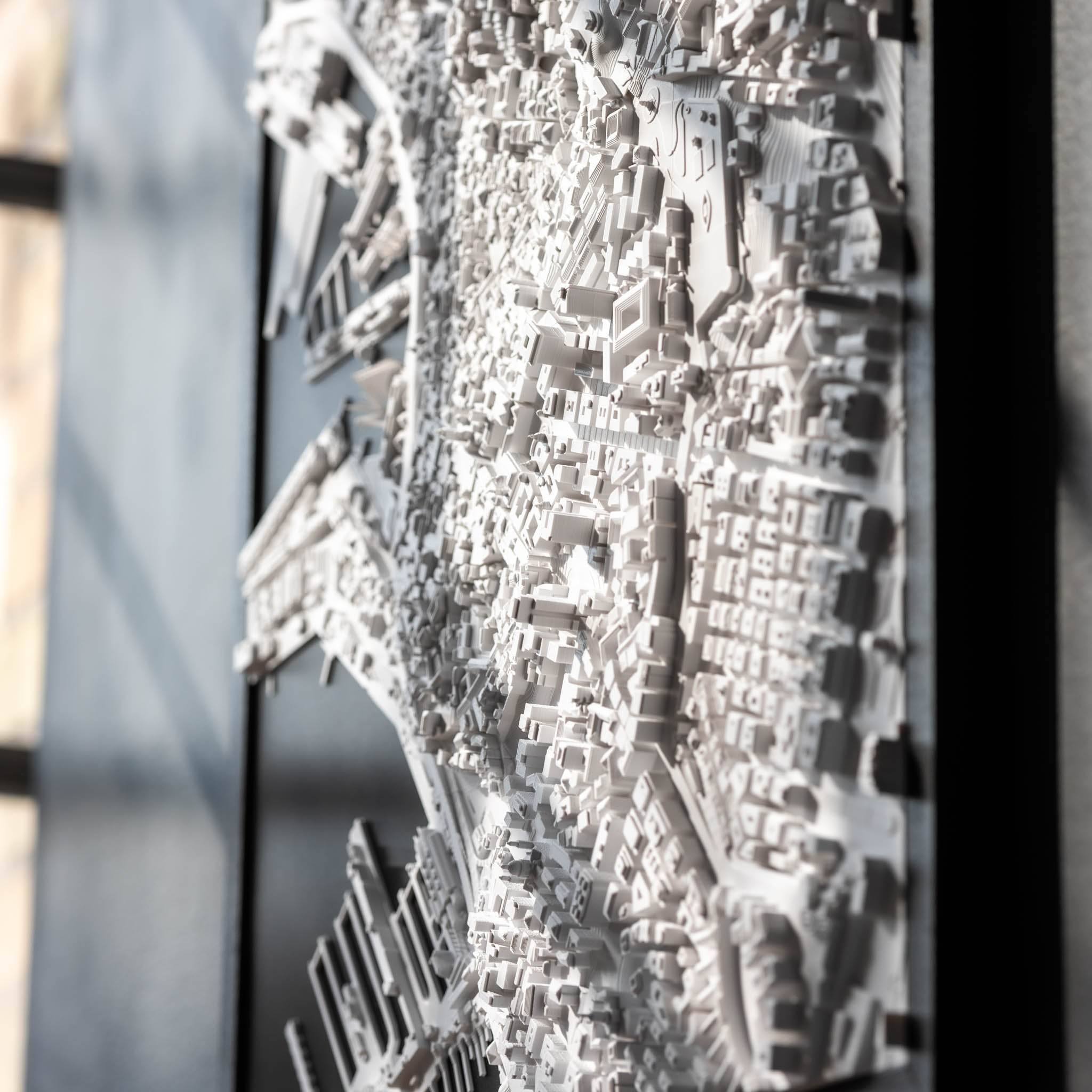 Genoa Frame 3D City Model Europe, Frame - CITYFRAMES