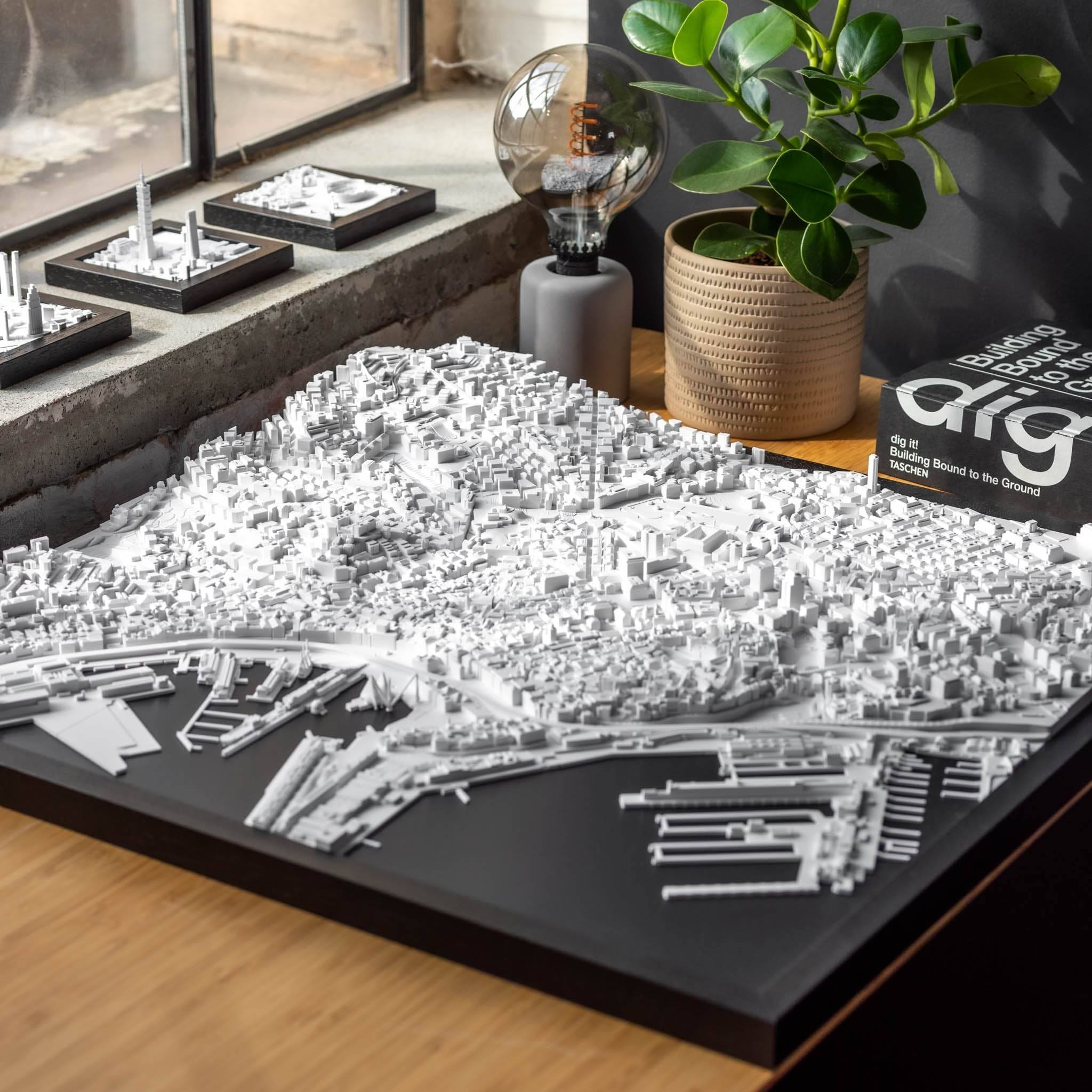 Genoa Frame 3D City Model Europe, Frame - CITYFRAMES