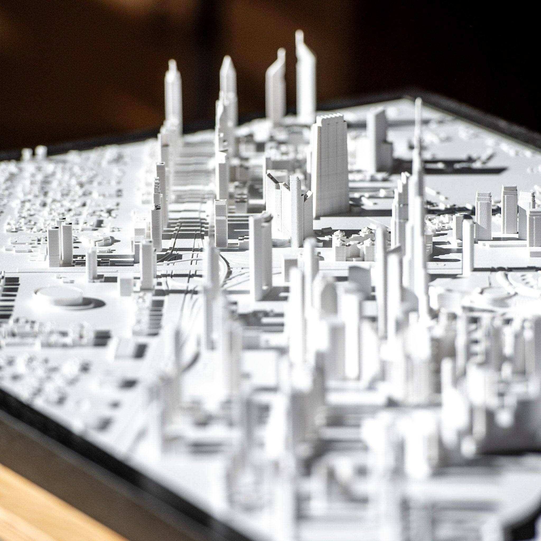 Dubai Frame 3D City Model Frame, Middle East - CITYFRAMES