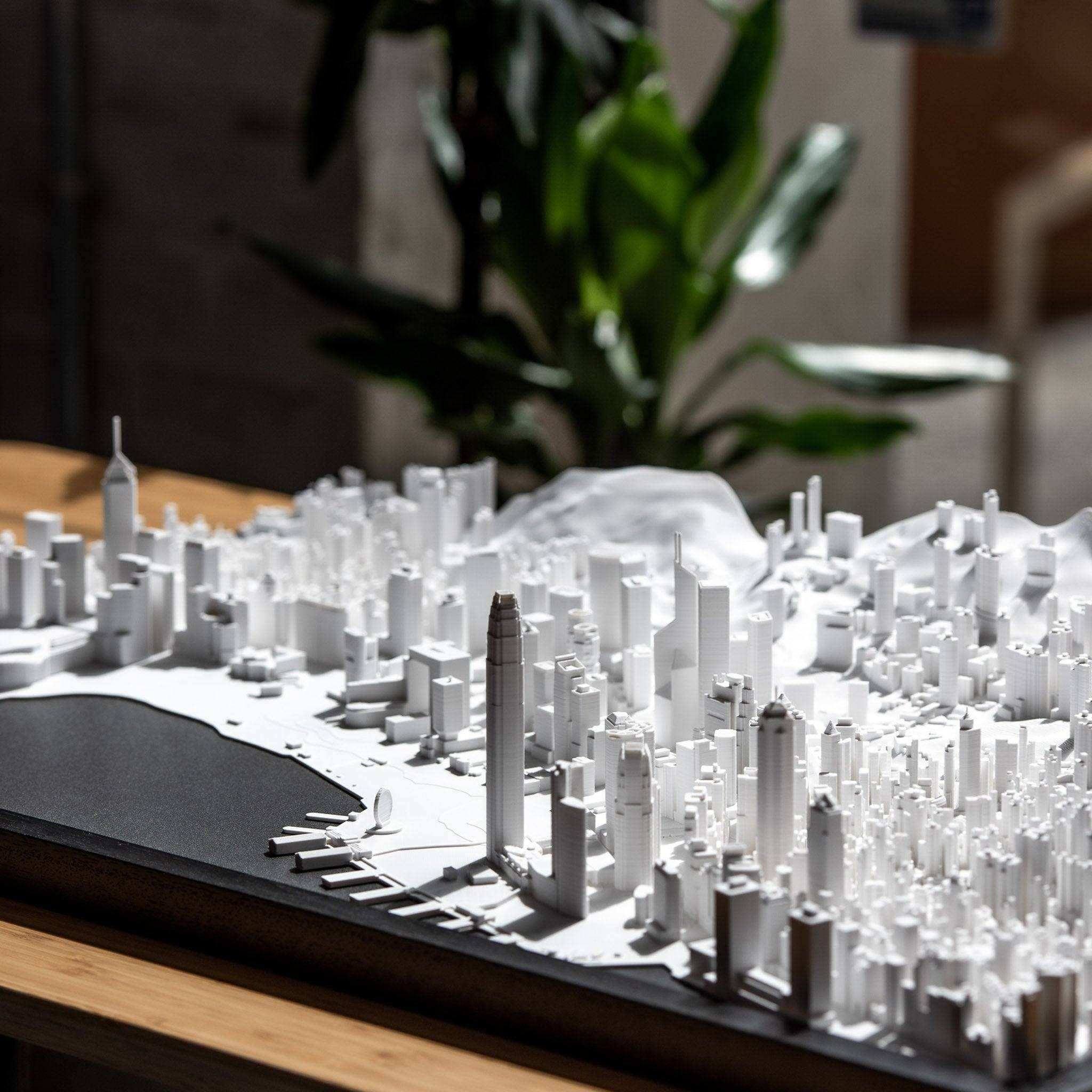 Hong Kong Frame 3D City Model Asia, Frame - CITYFRAMES