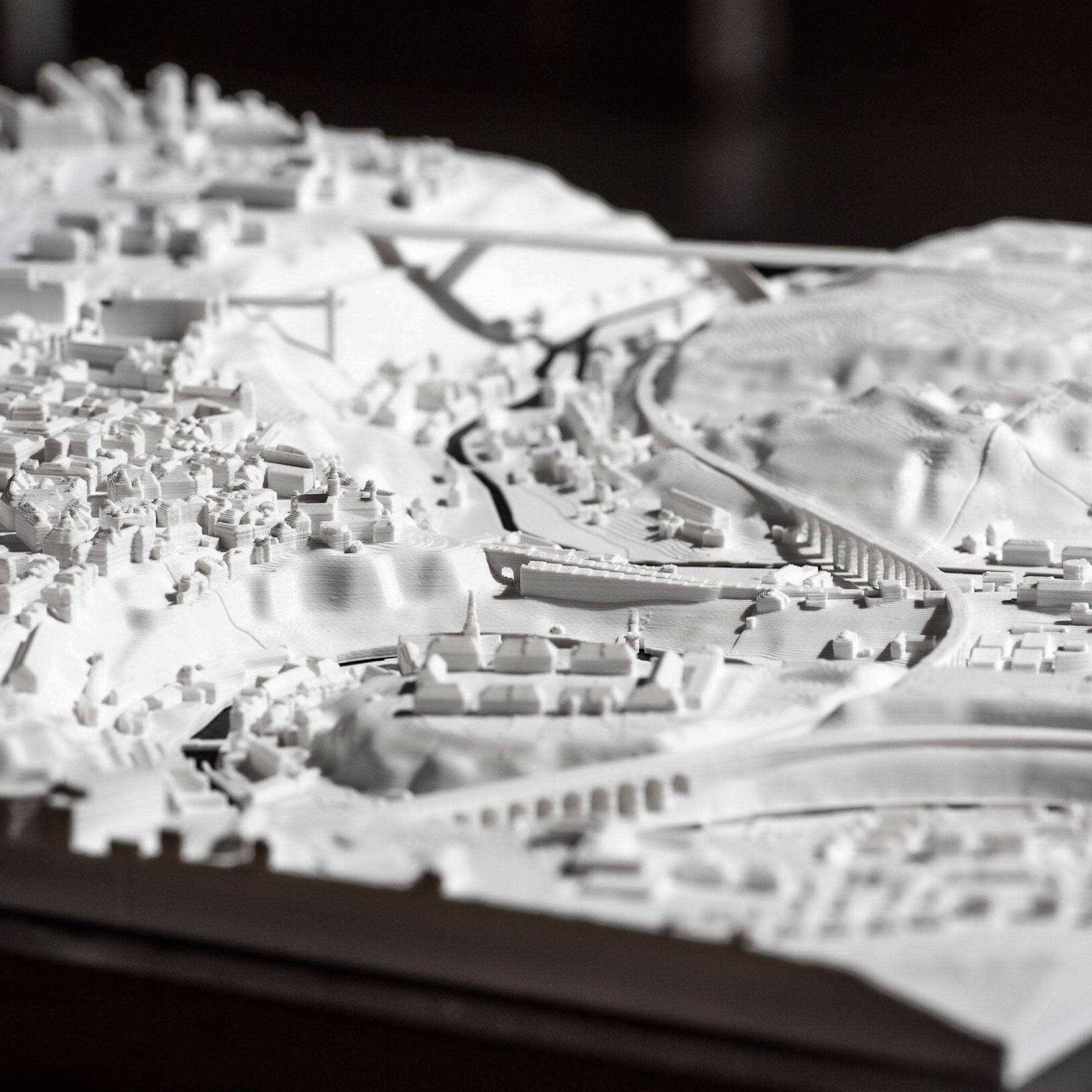 Luxembourg Frame 3D City Model Europe, Frame - CITYFRAMES